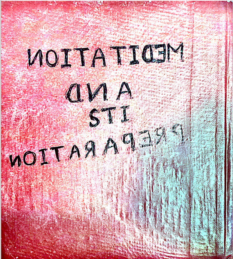 Meditation and Its Preparation